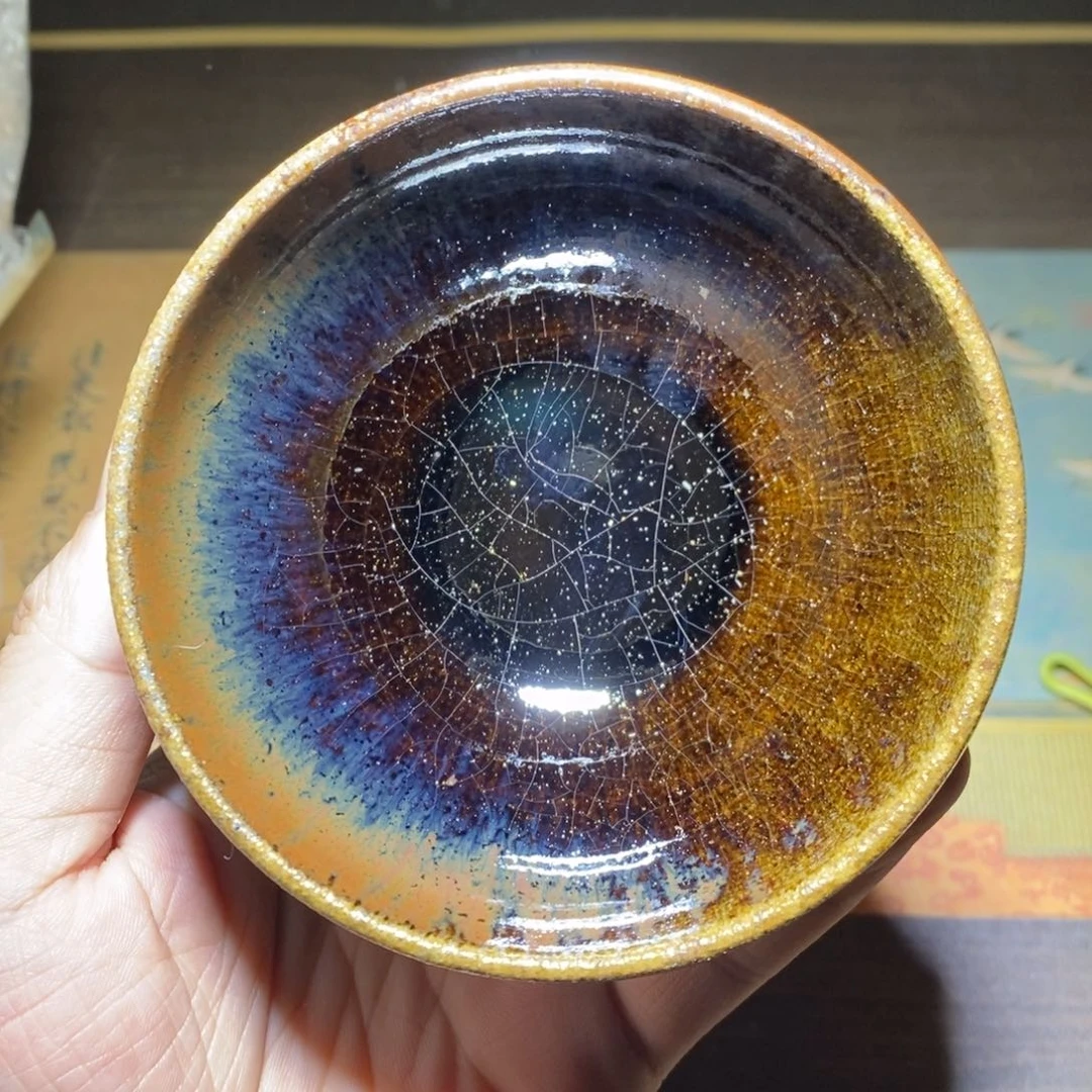 建盏龙窑柴烧手工诚**分