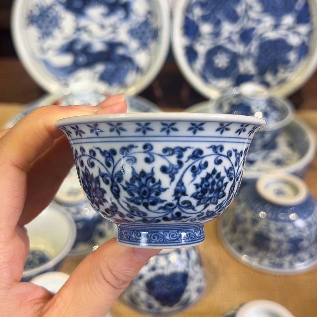 青成弘器柴窑压手杯