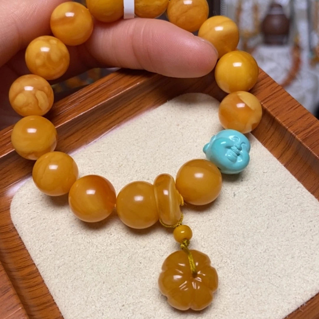 【闪购商品】手链蜜蜡未镶嵌手串