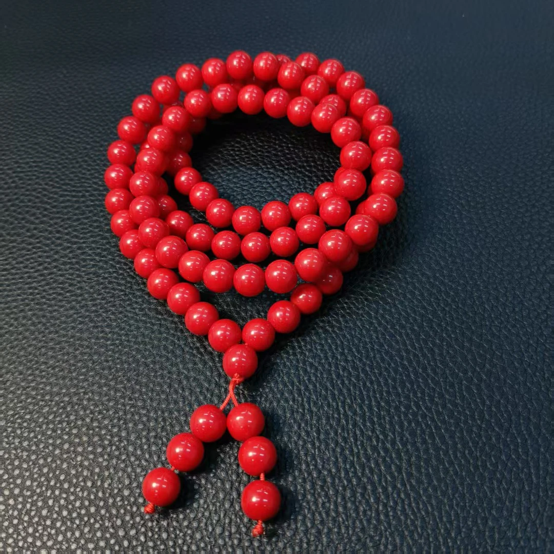 时尚百搭血胆金莲108卡10项链（多样性拍一发一）