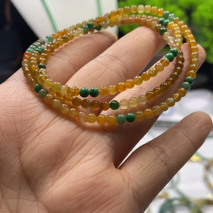 未镶嵌定制翡翠21卡3.5