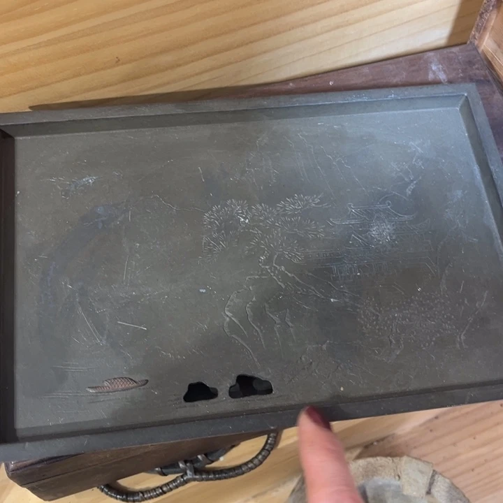 锡中古工艺品摆件