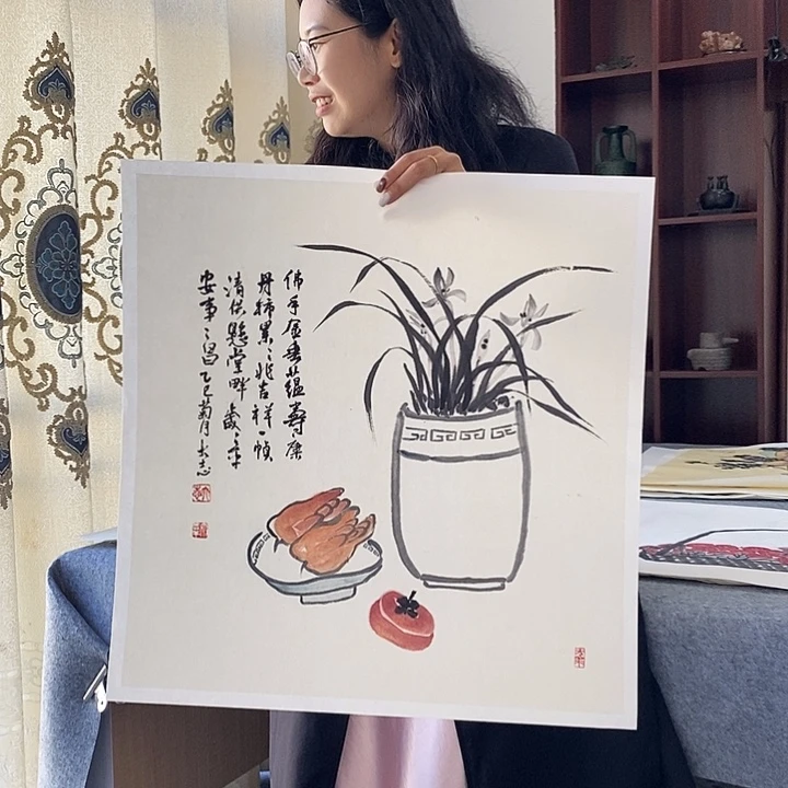 国画纯手绘国画写意作品