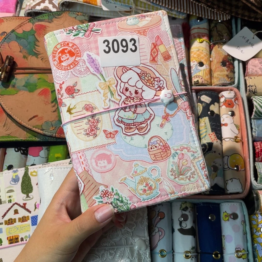 刺绣a6活页不加纸3093。