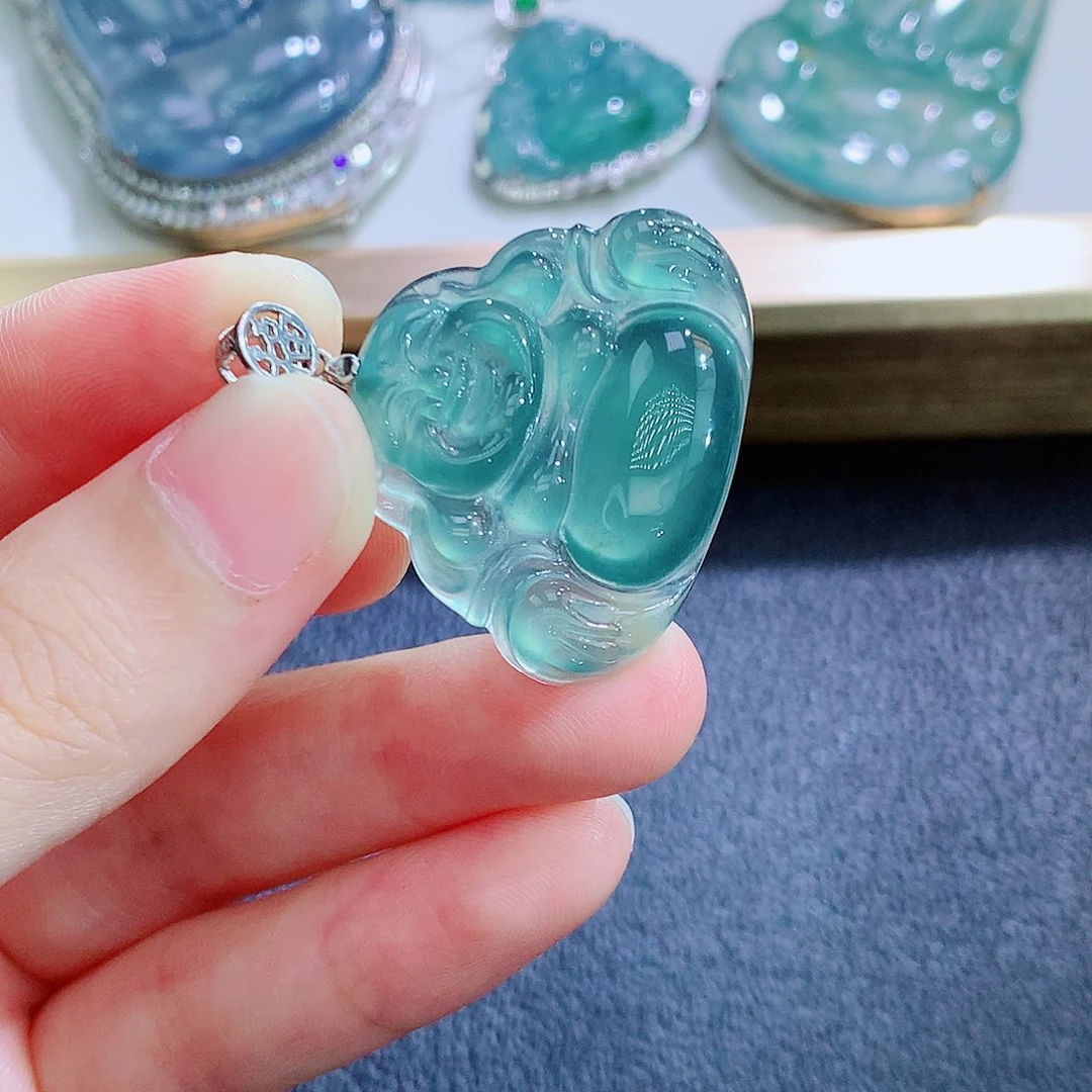 颈饰未镶嵌翡翠翡翠