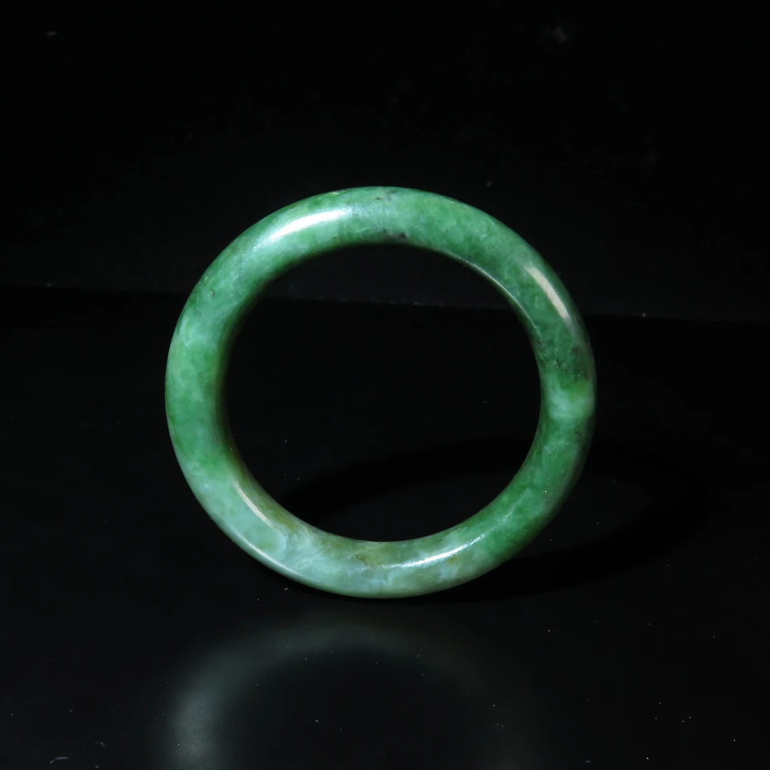 民国碧玉手镯/MZ086267/和田玉/民族文物