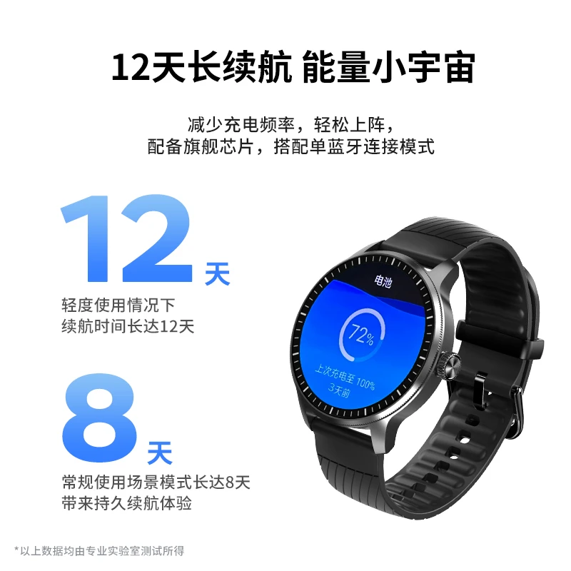 联想Lenovo Watch运动智能手表W101 高清通话 血氧健康睡眠心率监测 送男女友生日节日实用礼物