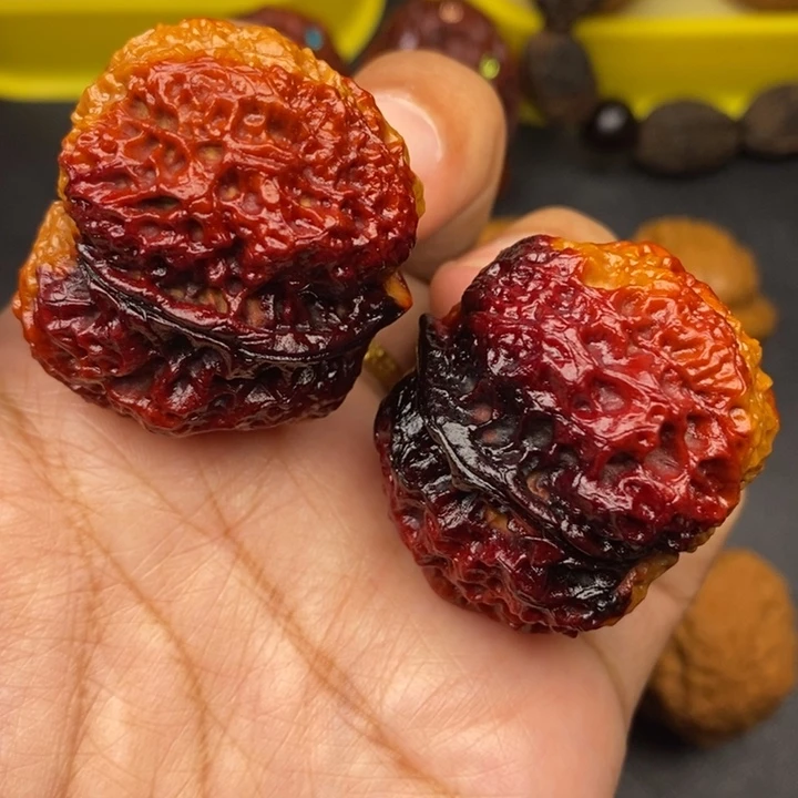 把件文玩核桃38尺火麒麟金蟾