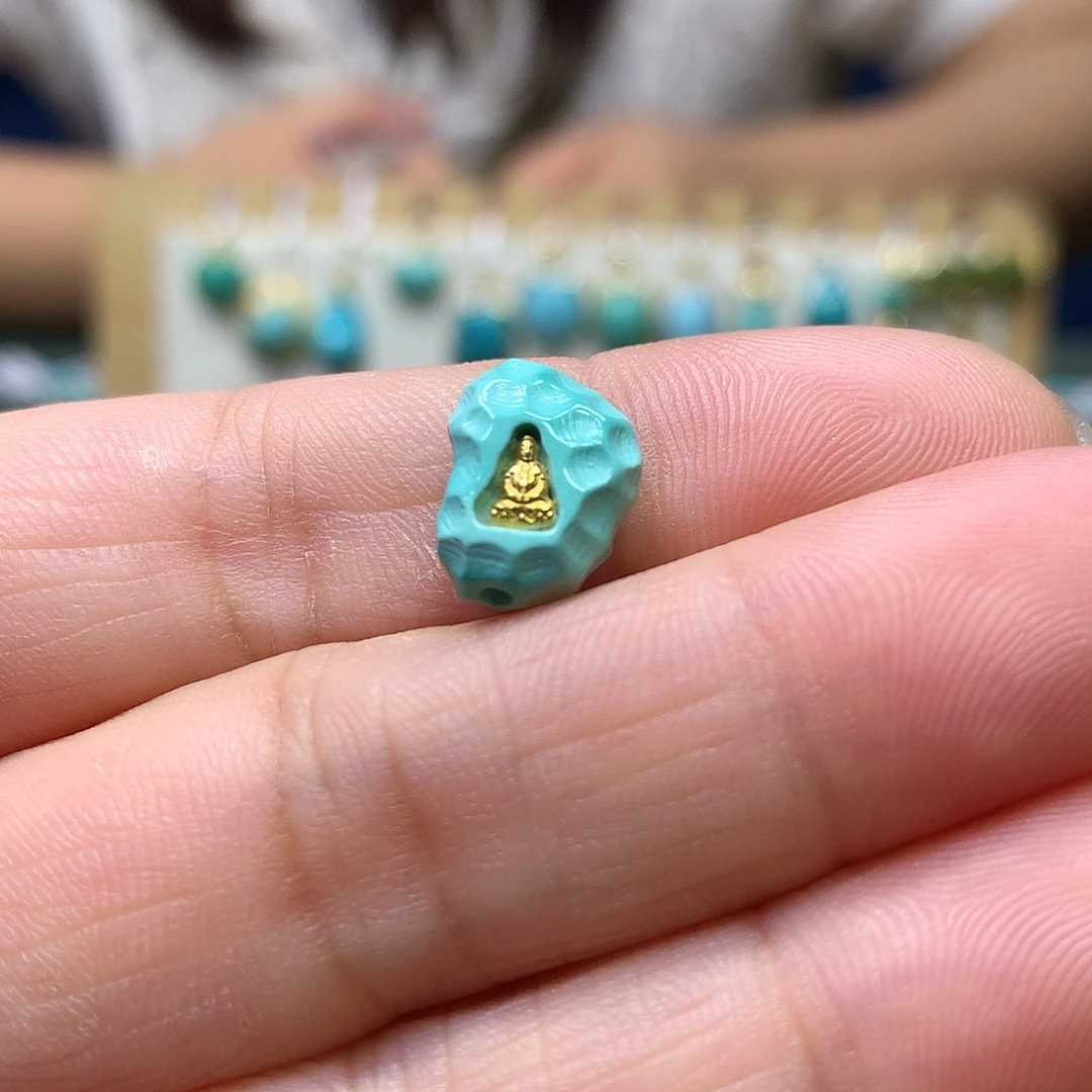 绿松石未镶嵌配饰