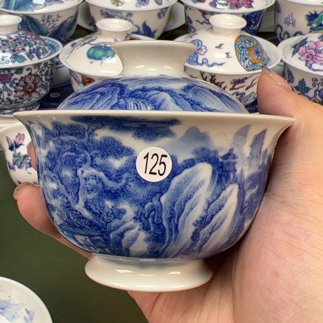 大帅景德镇手工手绘125