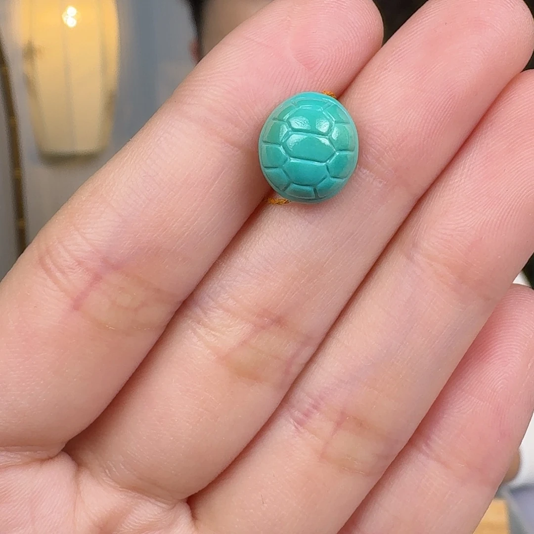 绿松石未镶嵌挂件