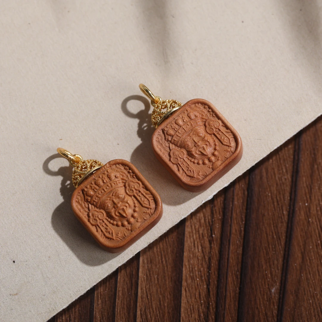 【诗语】老山檀扎基吊坠多样性发一 T4-257 Y2-574