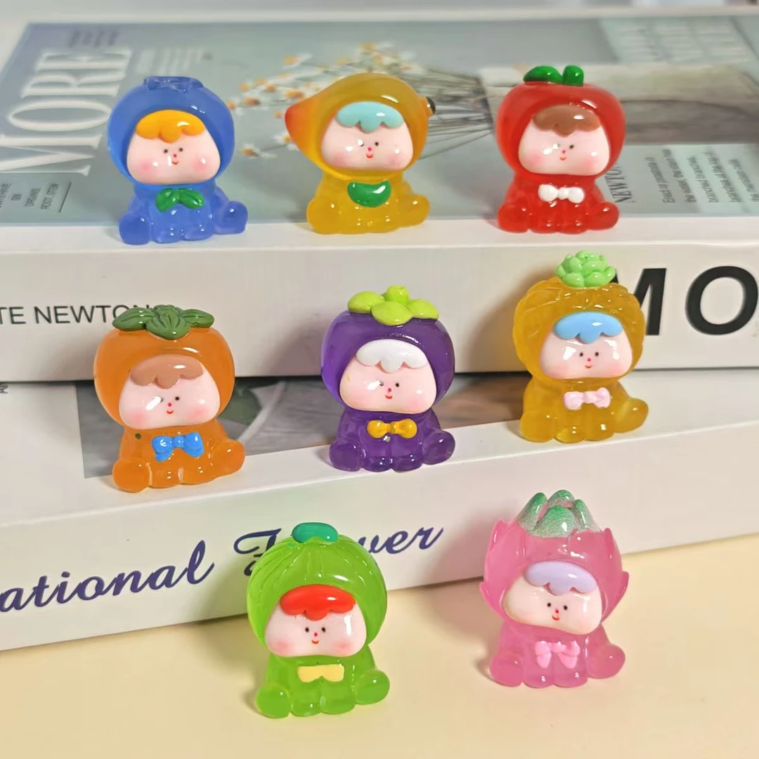 【福福款许愿+九宫格】四代夜光水果崽崽创意可爱diy治愈系摆件