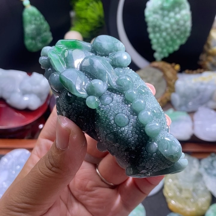 【闪购商品】颈饰未镶嵌翡翠金蟾