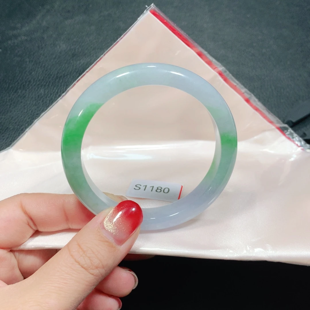 翡翠未镶嵌手镯S1180-03