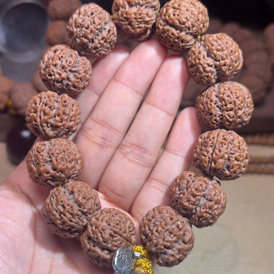 金刚菩提手串梁产区甄选梅花22mm