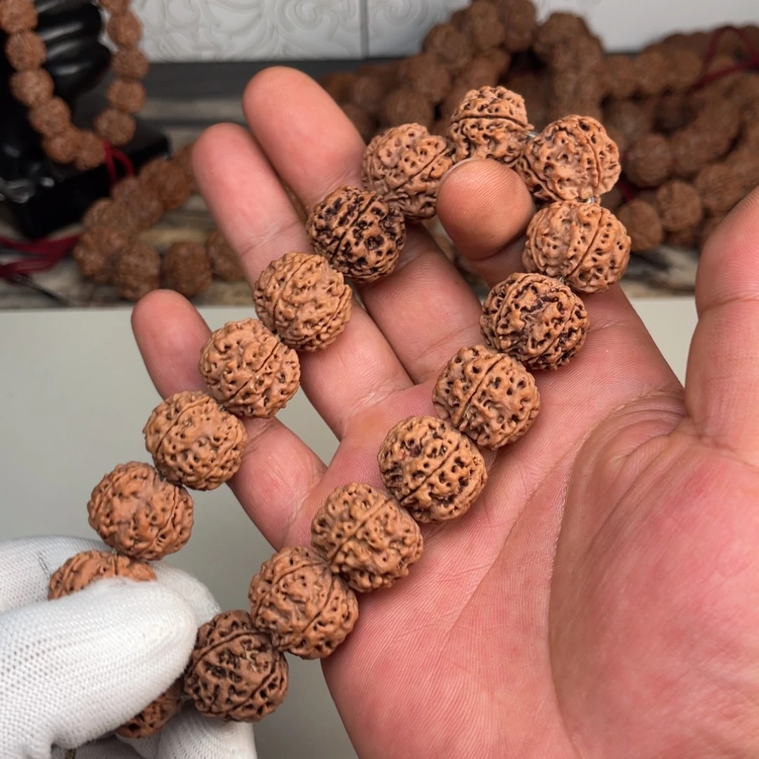 手串金刚菩提672黄皮双龙