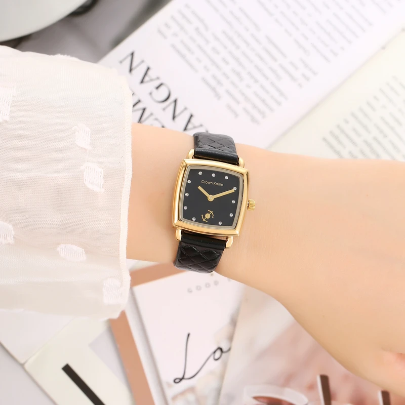 【Crown Kallie】【复古船锚】经典系列小香风船锚盘设计女士腕表20