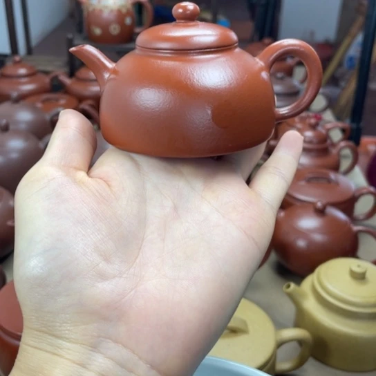 茶壶紫砂千*马精工全手工制作