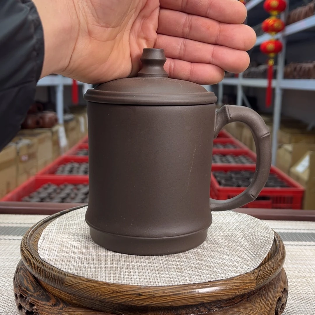 紫砂茶杯紫砂杯子