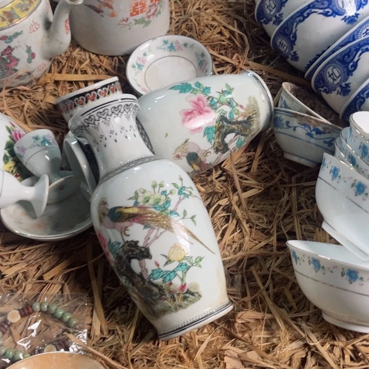 瓷片用****3景德镇陶瓷两个