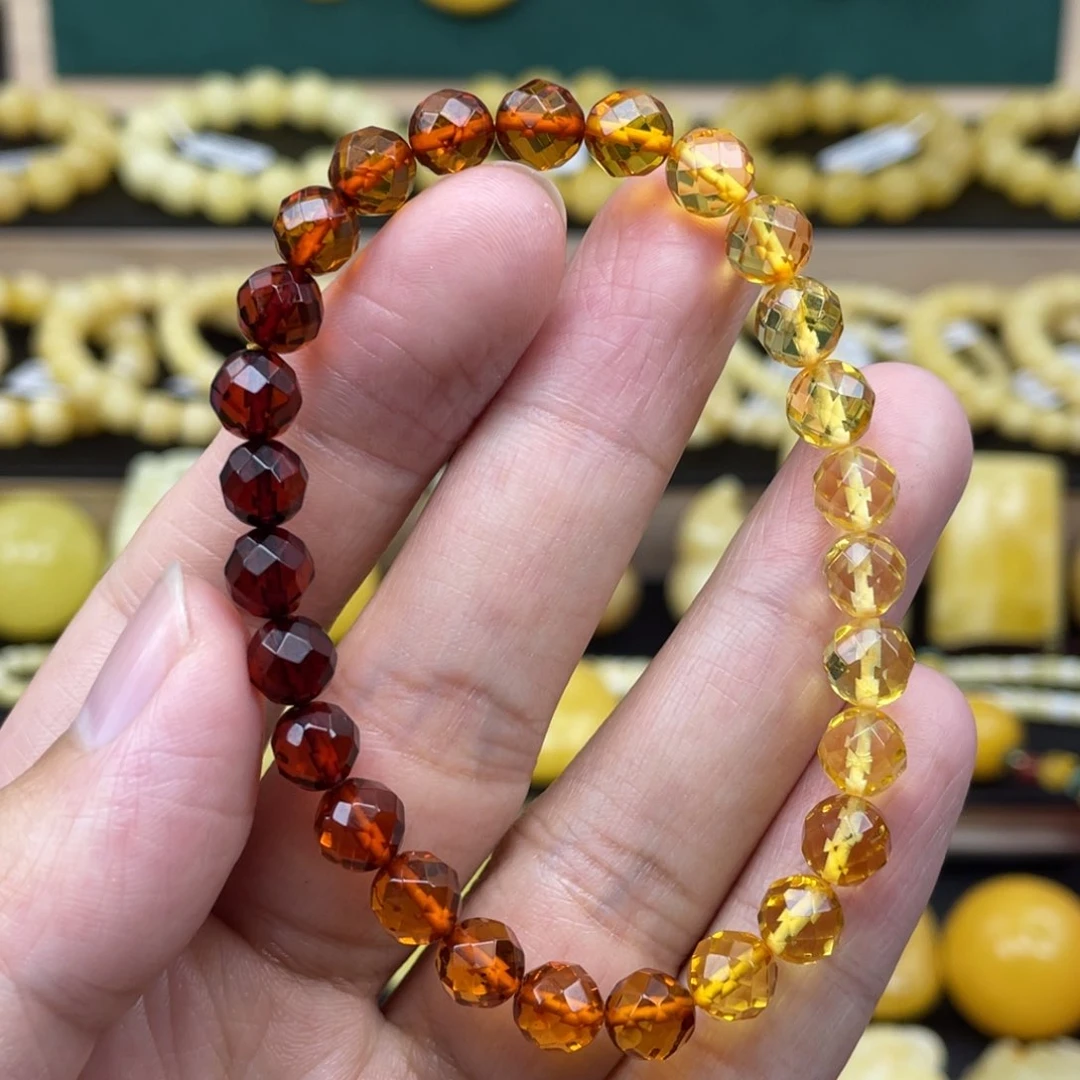 琥珀裸石未镶嵌琥珀蜜蜡