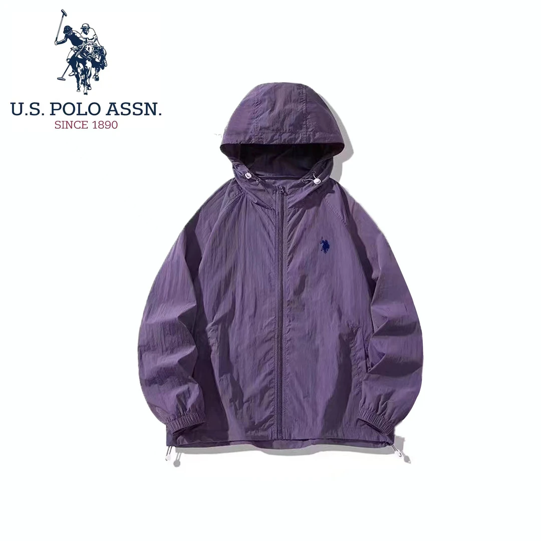 U.S.POLO ASSN.美式户外UPF50+防晒衣防紫外线轻薄外套24TZ2222