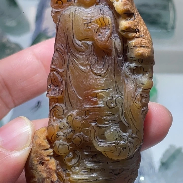 翡翠未镶嵌吊坠(不含链)翡翠料子