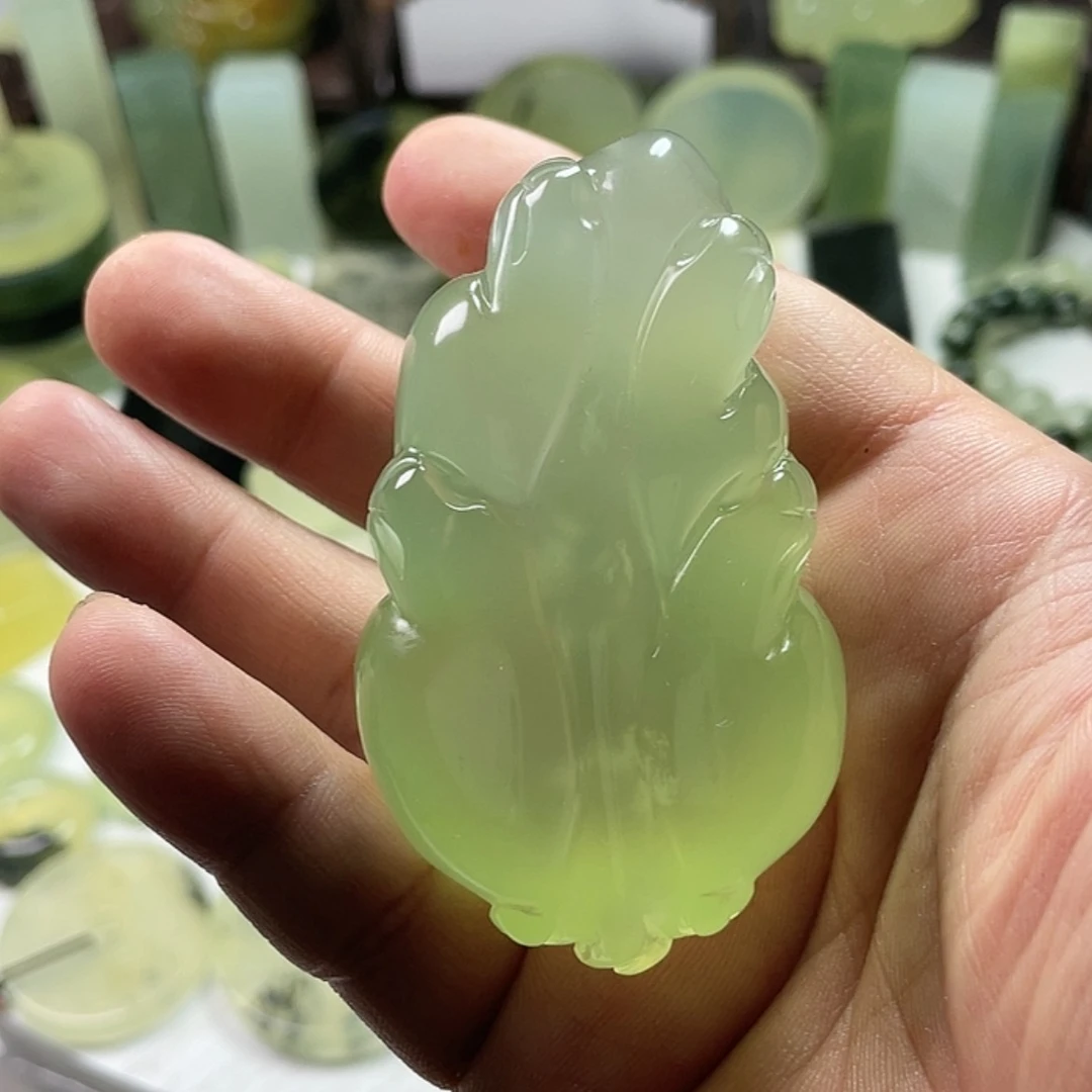 【闪购商品】岫玉挂件未镶嵌由**道