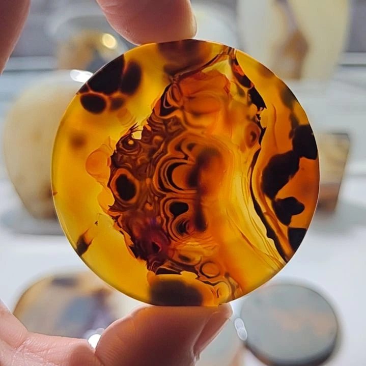 玛瑙/玉髓未镶嵌吊坠(不含链)83号