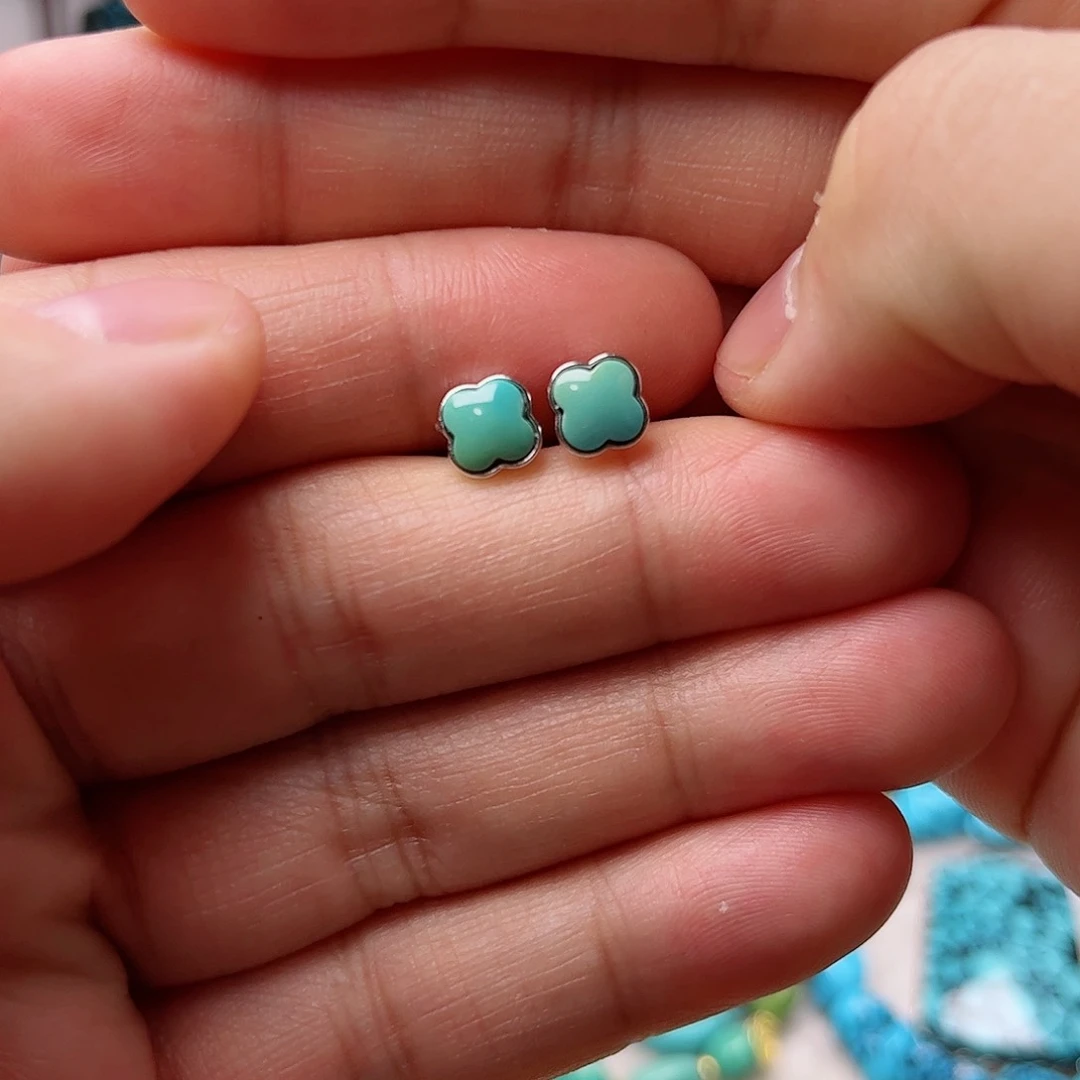 绿松石珠宝奇石未镶嵌