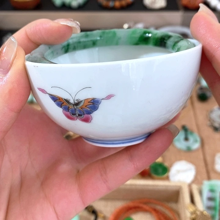 香****杯瓷器摆件漂亮漂亮