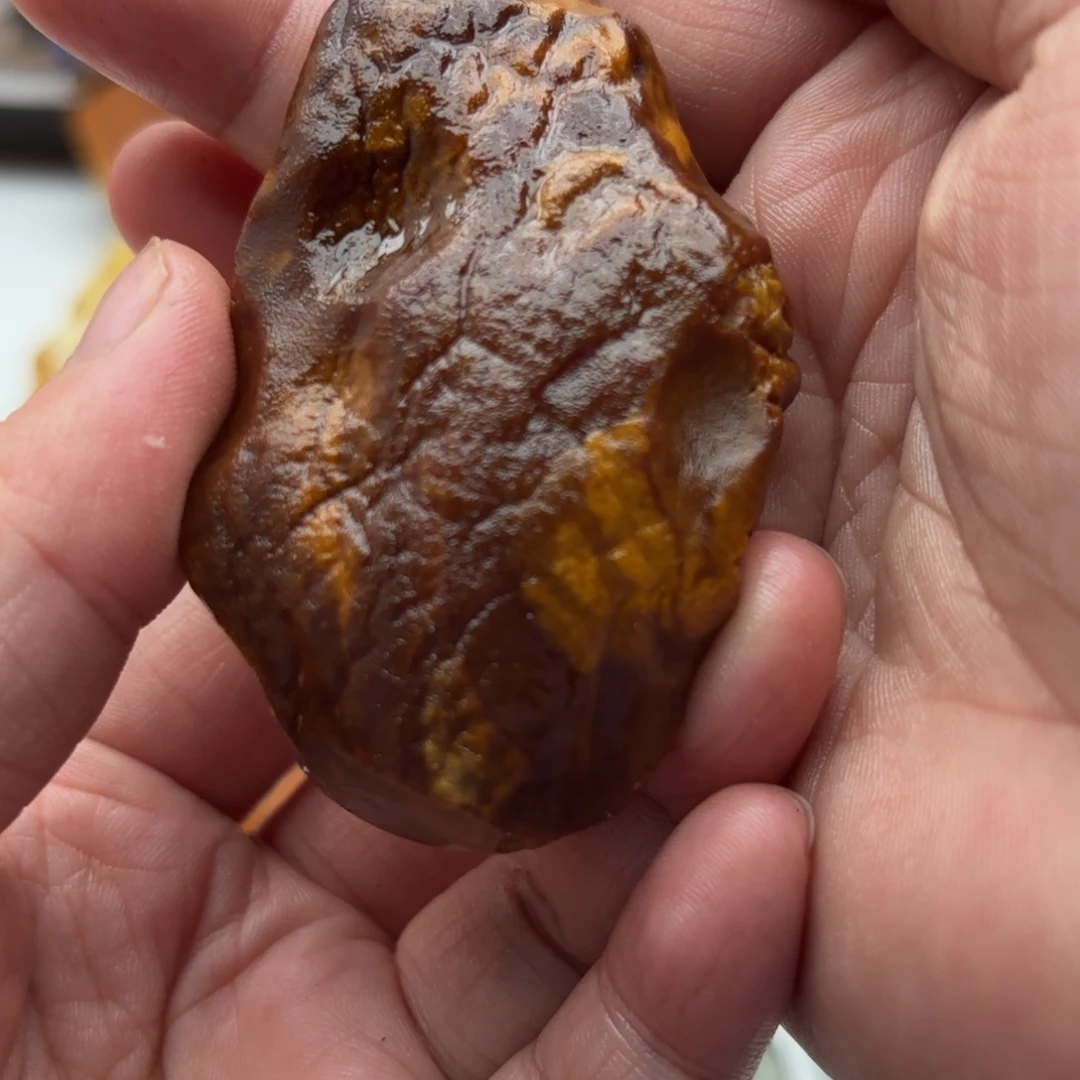 定制琥珀未镶嵌嗨**哒