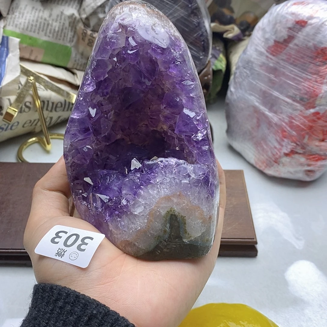 紫晶大型摆件（非配饰）未镶嵌
