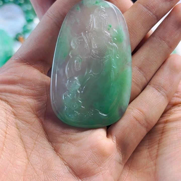 石英质玉吊坠(不含链)未镶嵌