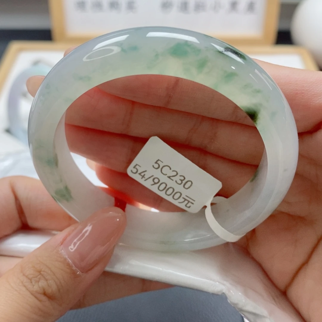 未镶嵌手镯翡翠天然A货翡翠手镯