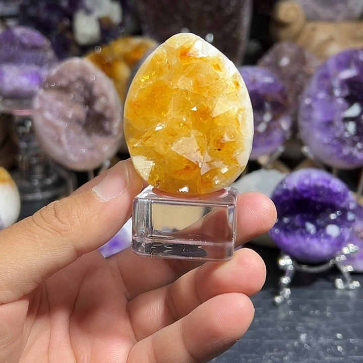 珠宝半成品水晶未镶嵌