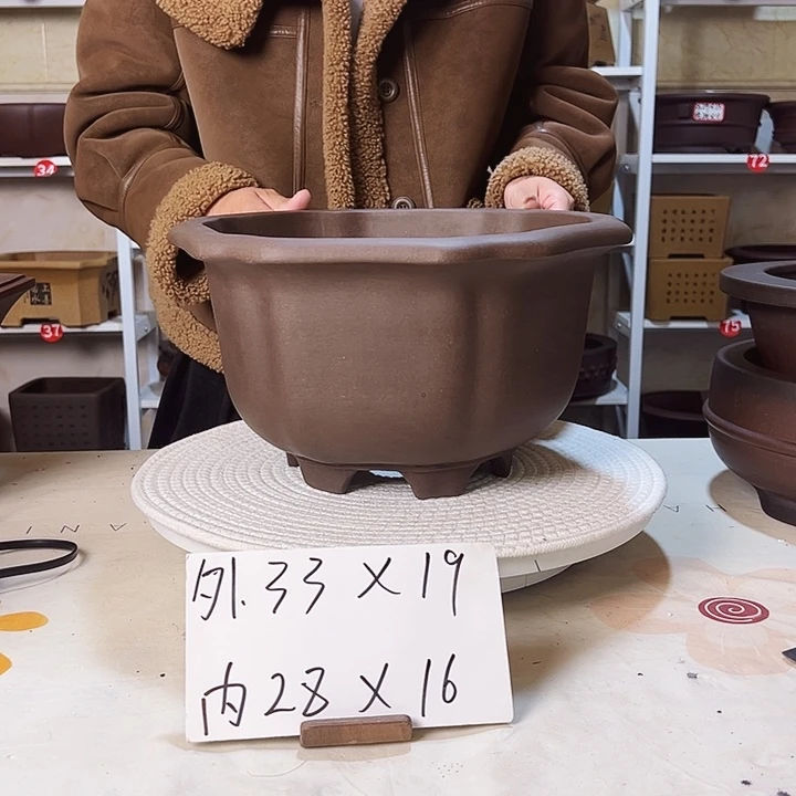 紫砂花盆紫砂花盆