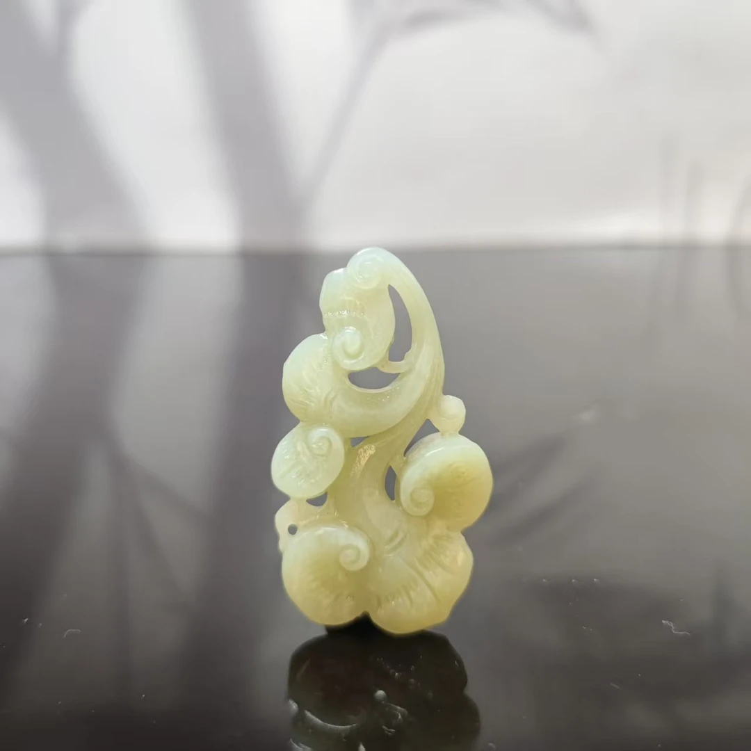 Z和田玉如意吊坠0473