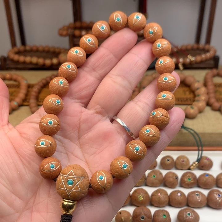 吊坠凤眼菩提手串