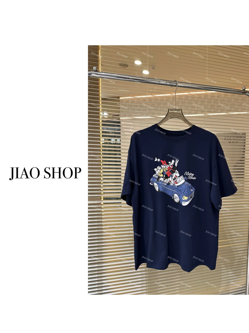 【JIAO SHOP】韩系卡通汽车百搭短袖