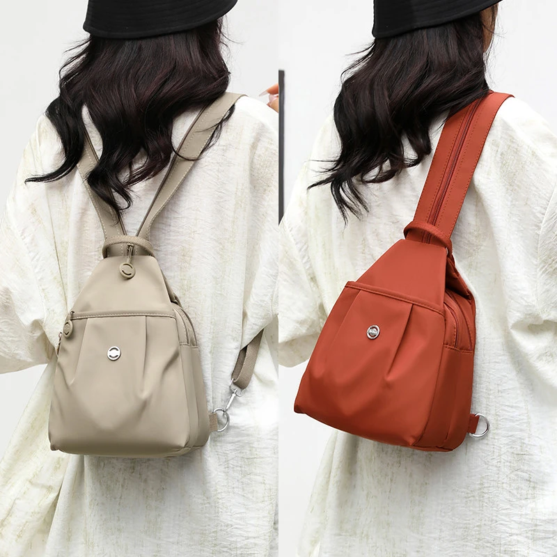 Coren Koarn品牌CK多功能双肩包女2025新款胸包轻便斜挎包休闲运