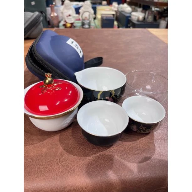 151时来运转一壶三杯旅行茶具