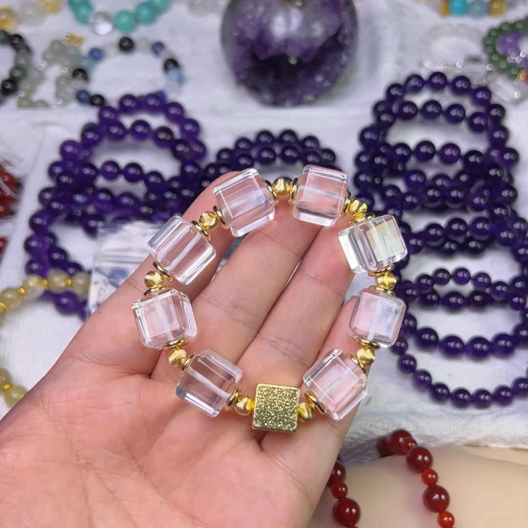 鹿***爷水晶手链合金多样性