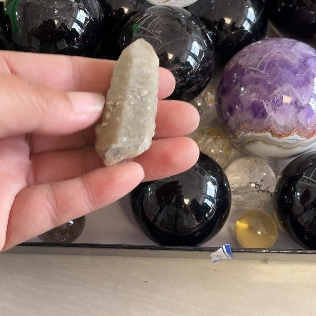 运***士紫晶珠宝半成品未镶嵌