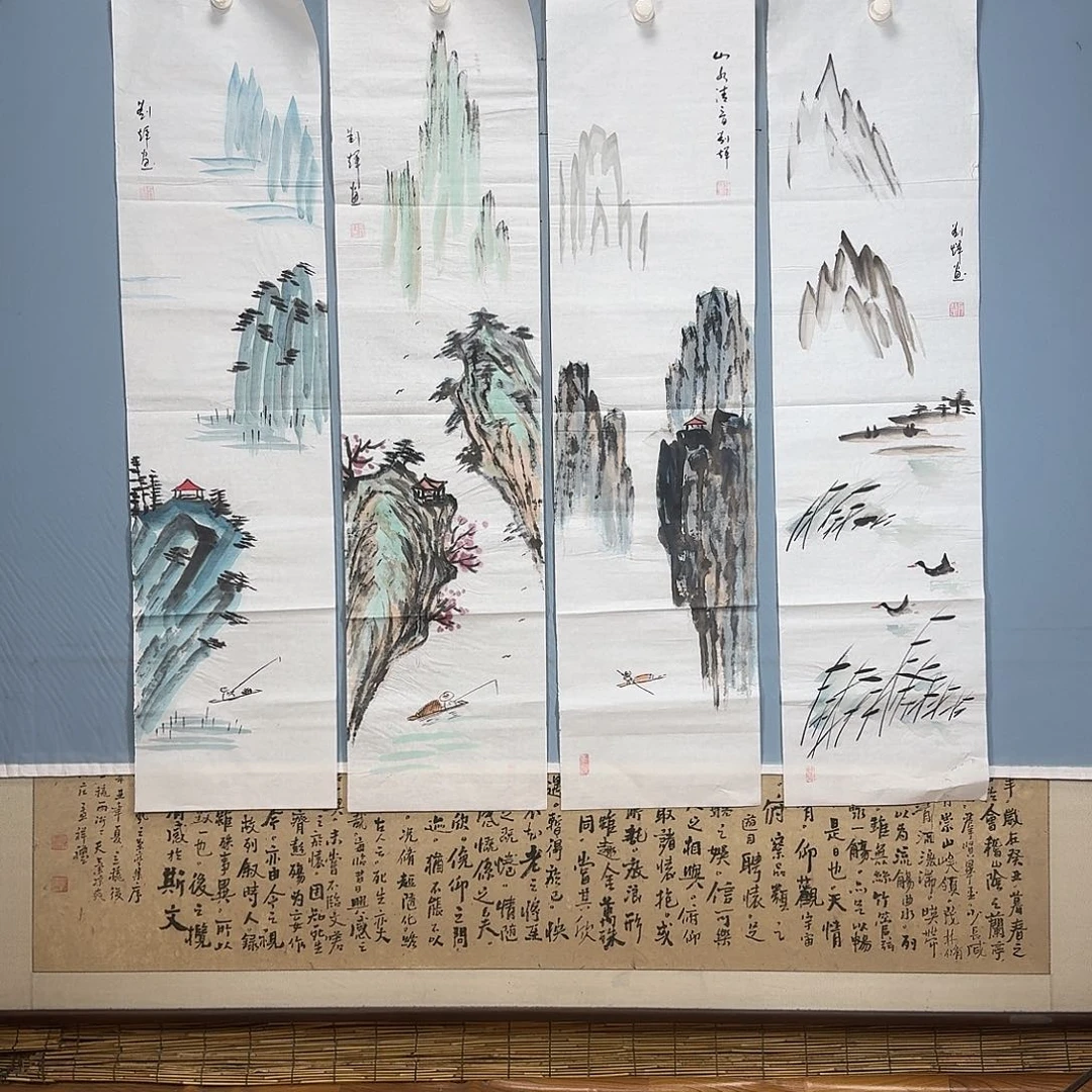 虎***飮国画1341 牡丹图画师