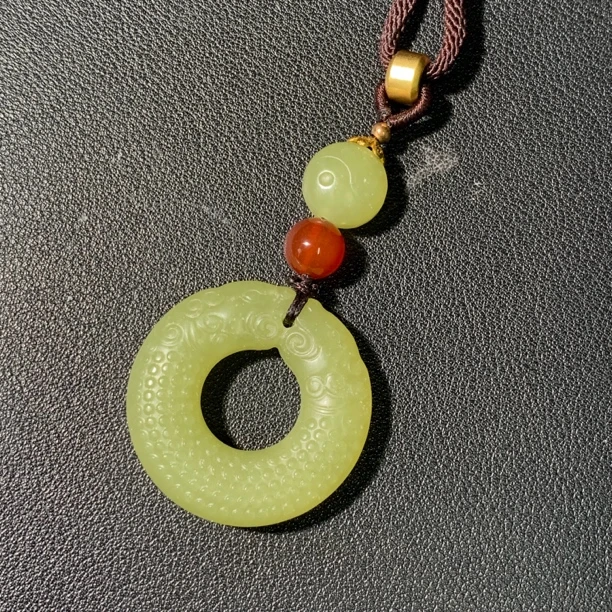 民国 和田玉挂件 90455