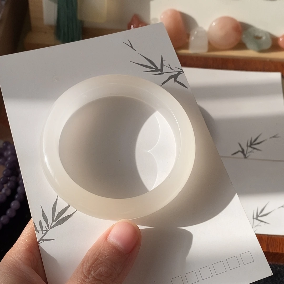 石英质玉未镶嵌56晕染