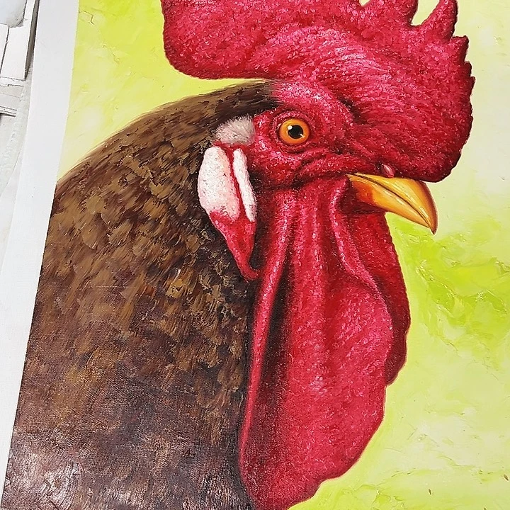 油画恭喜嘻嘻仔仔细细