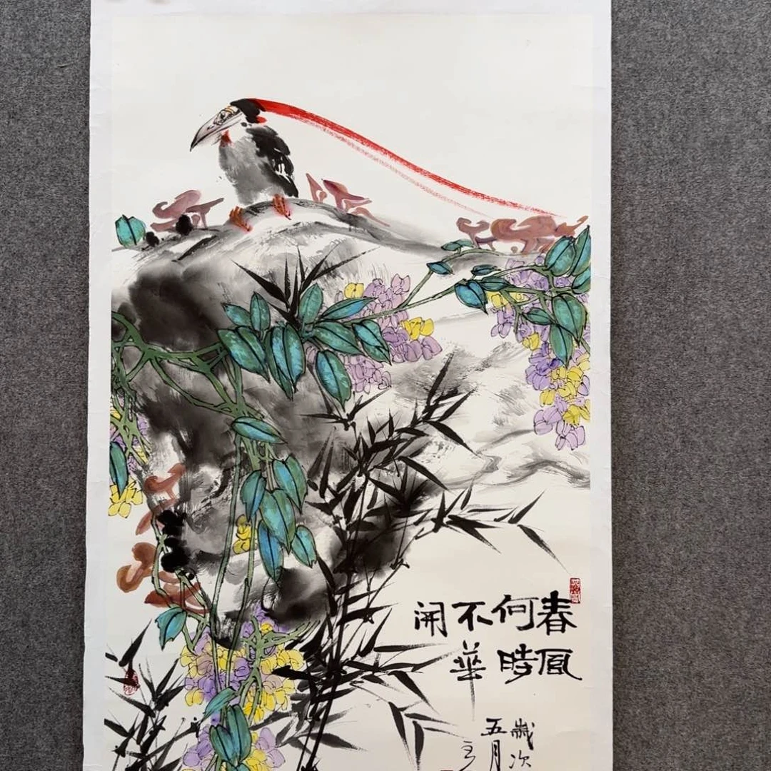 国画谢宗伯老师手绘作品
